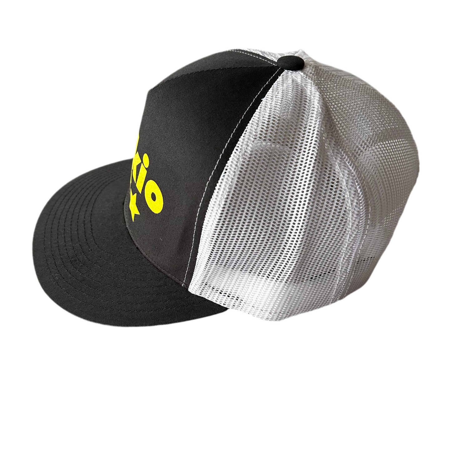 ESOKIO Gray/ White/ Yellow Trucker SNAPBACK