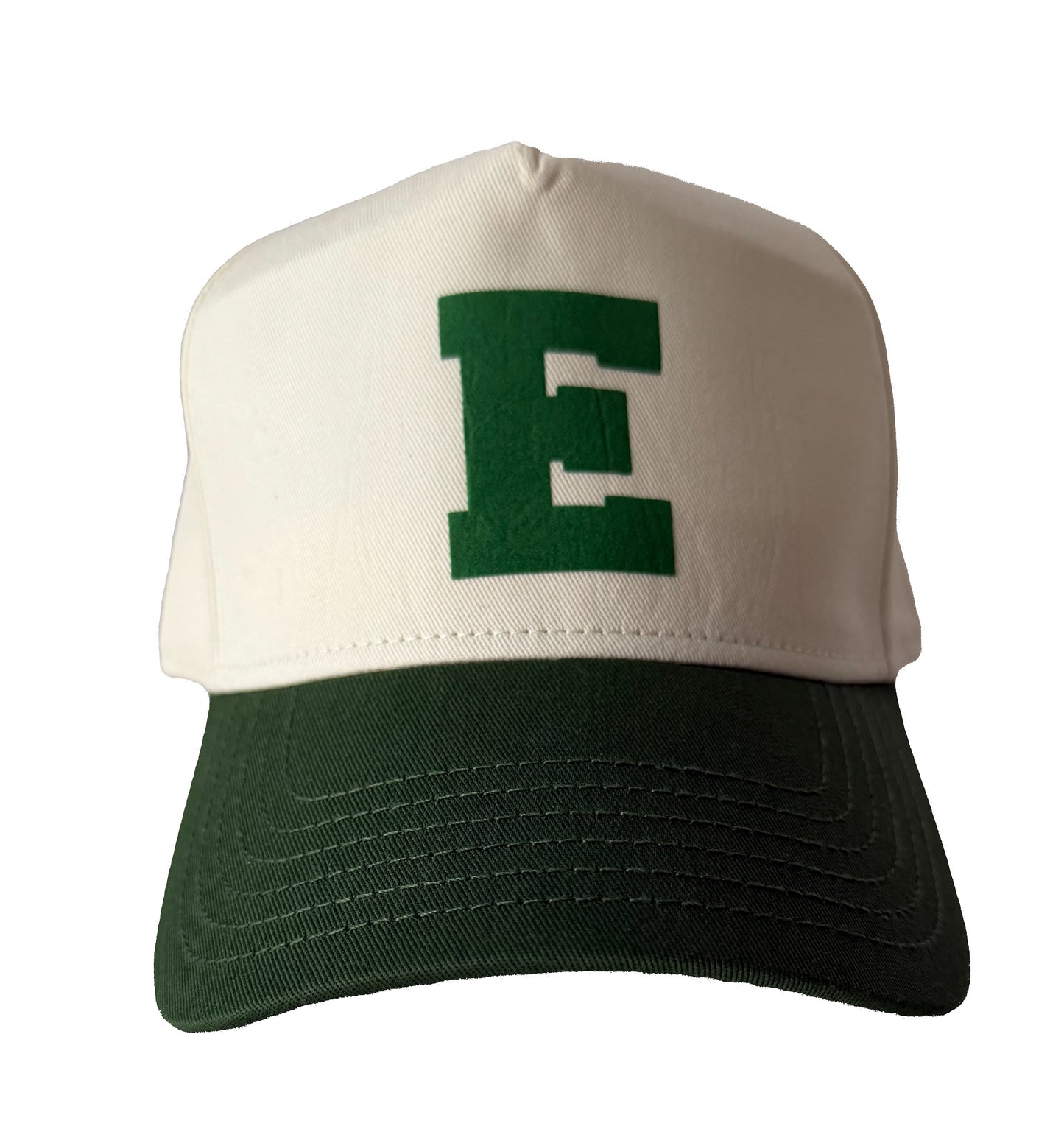 ESOKIO Big “E” Natural/ Green SNAPBACK
