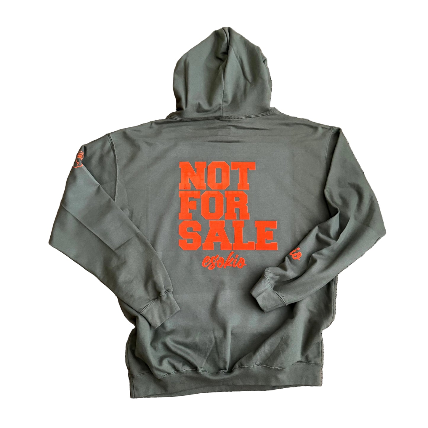 EsoKio Human Being NFS Olive/ Orange Hoodie
