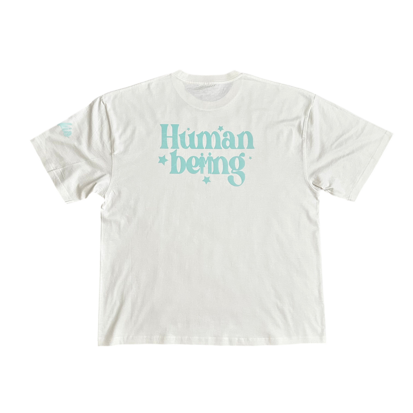 EsoKio HUMAN BEING/ Cremé/ Mint Tee