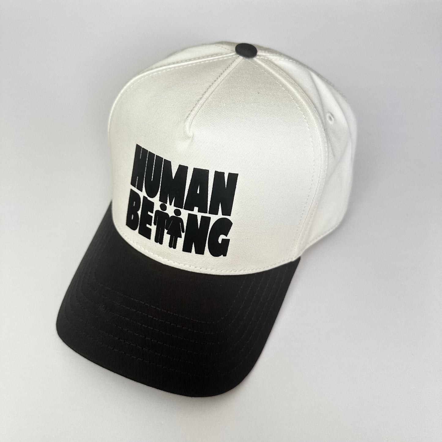 HUMAN BEING Natural/ Coal SNAPBACK