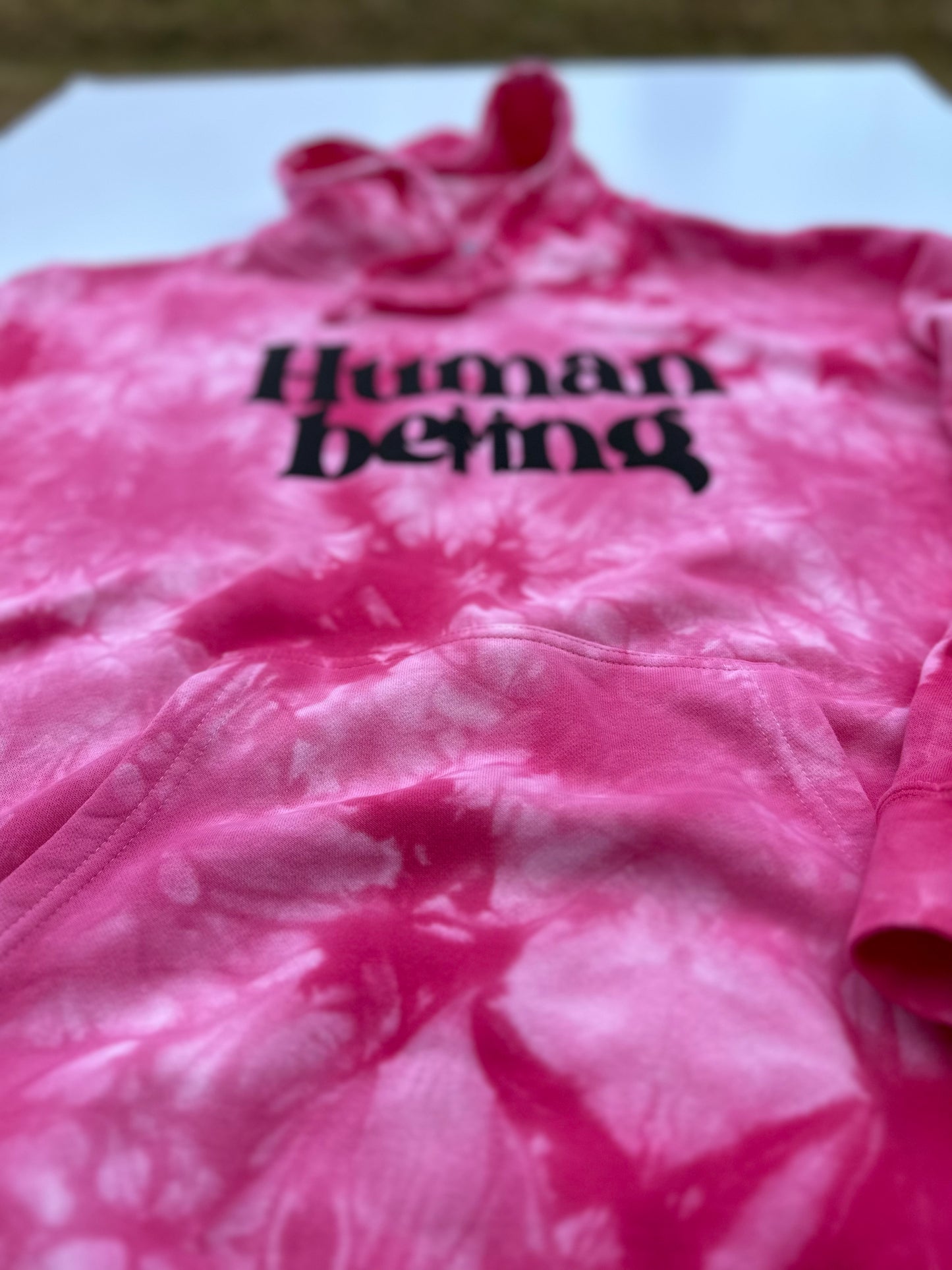 HUMAN BEING Tie-Dye Hoodie