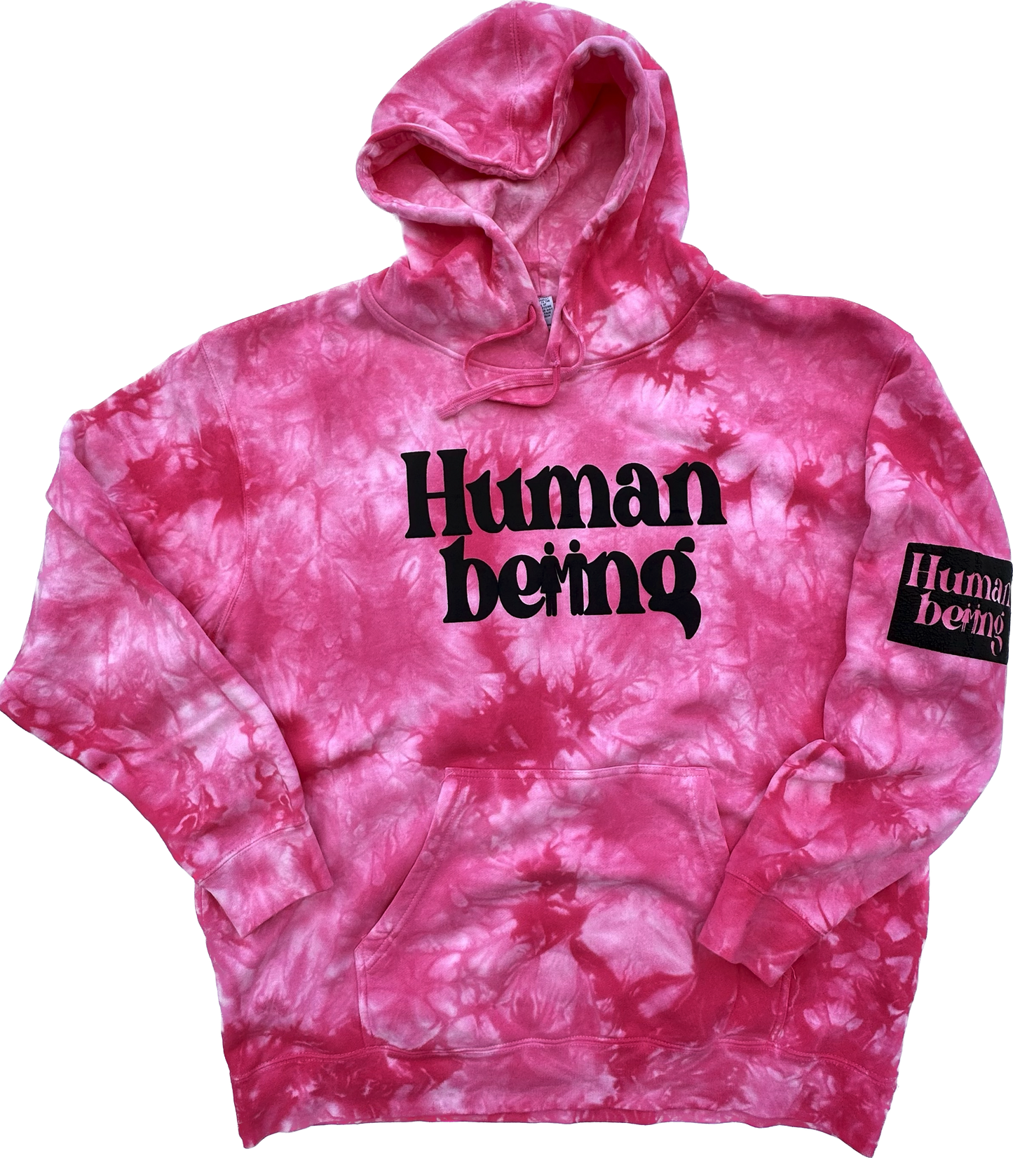 HUMAN BEING Tie-Dye Hoodie