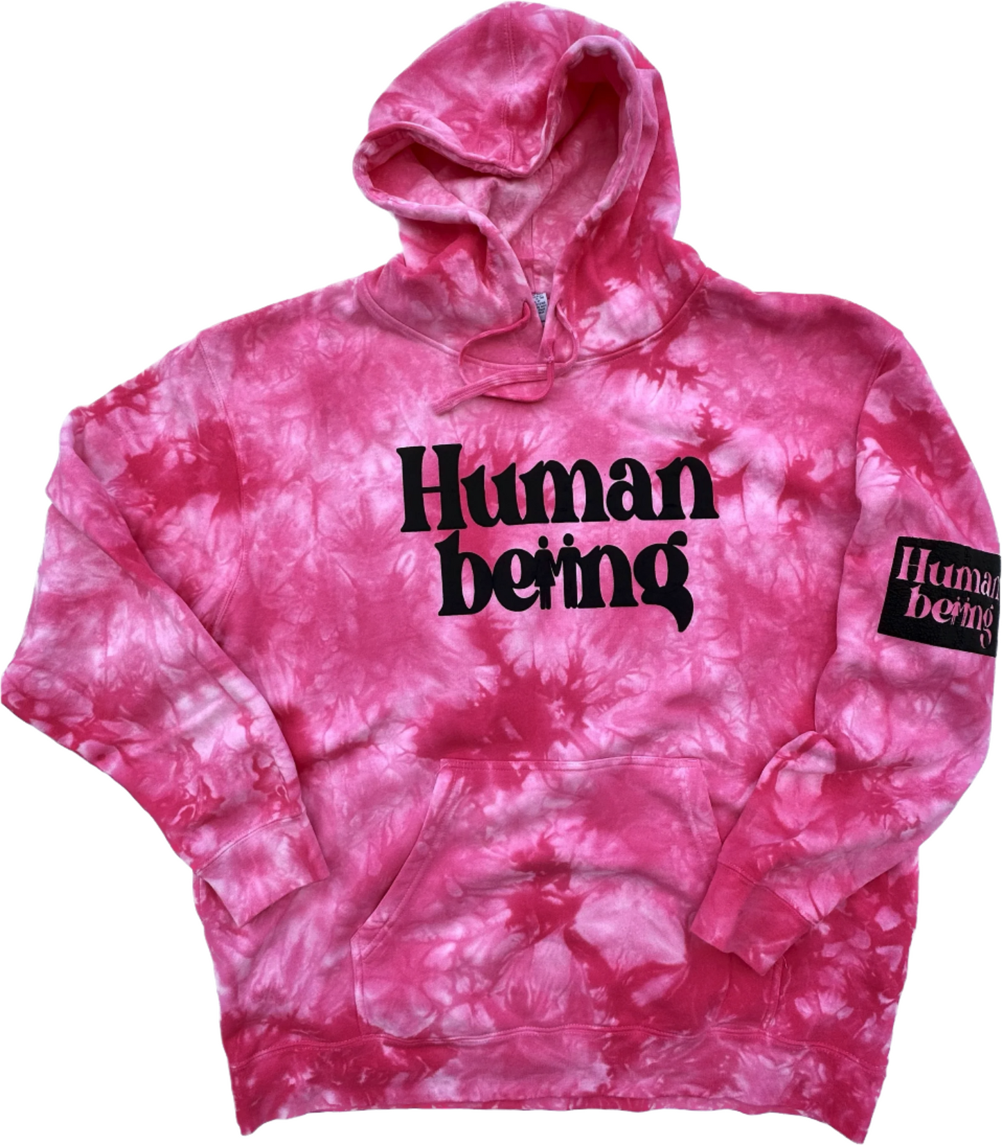 HUMAN BEING Tie-Dye Hoodie