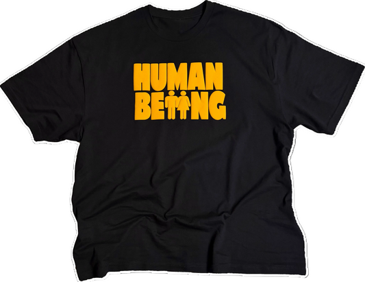 EsoKio Human Being NFS Black/ Gold design Tee