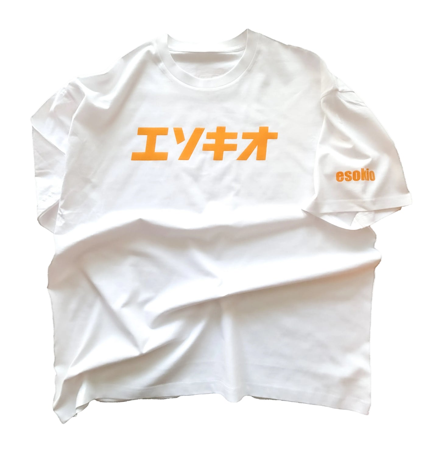 EsoKio Japan Love White/ Gold Design Tee