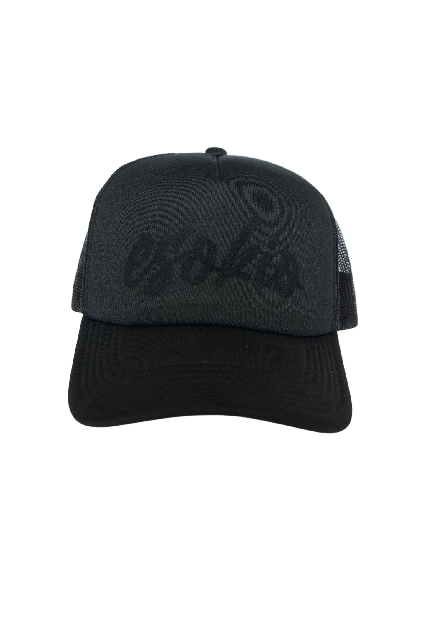 ESOKIO Black/ Black Foam Trucker SNAPBACK