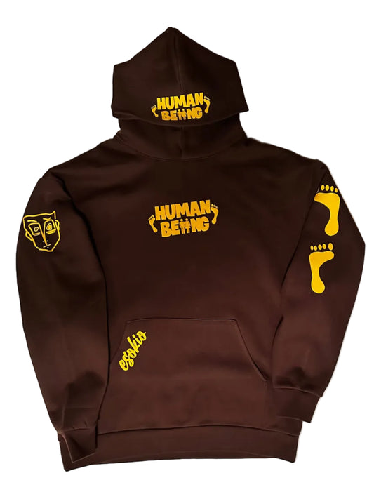 HUMAN BEING Footprints Hoodie