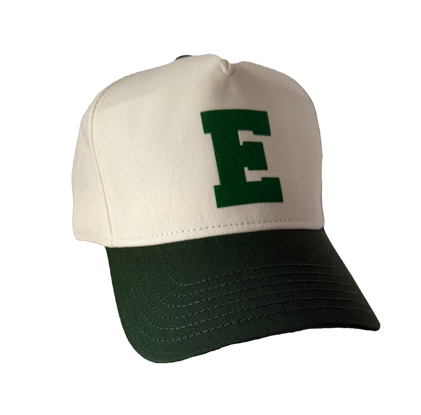 ESOKIO Big “E” Natural/ Green SNAPBACK
