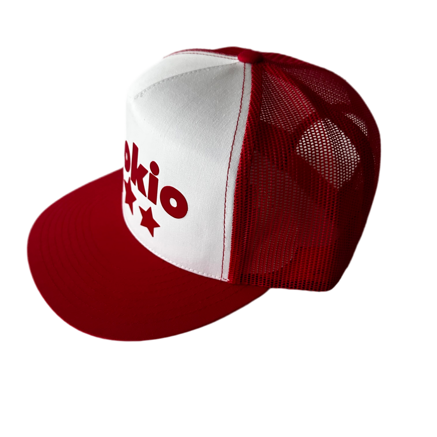 ESOKIO Red/ White Trucker SNAPBACK