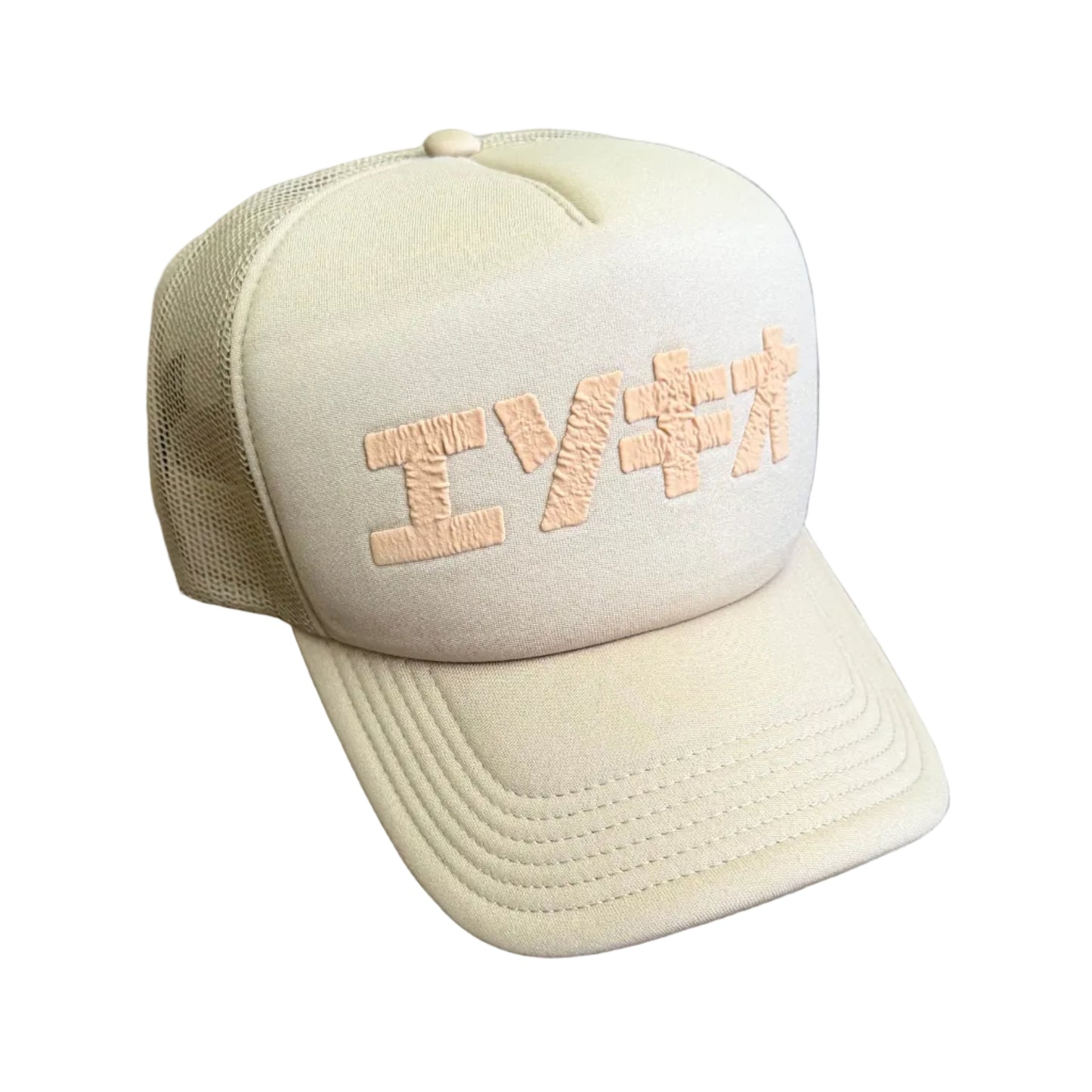 ESOKIO Japan Love Tan/ Tan Foam Trucker SNAPBACK