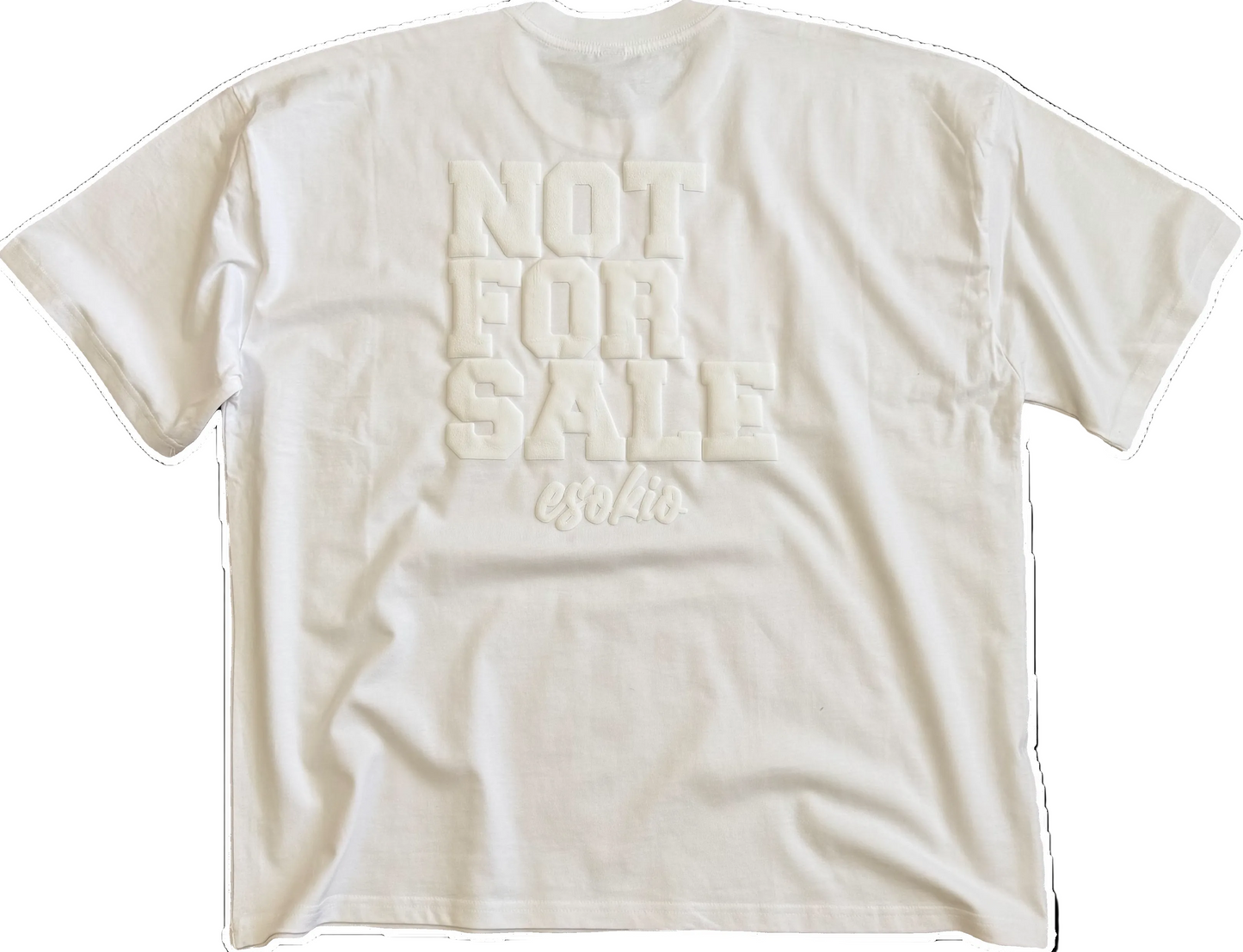 EsoKio Human Being NFS White/ White design Tee