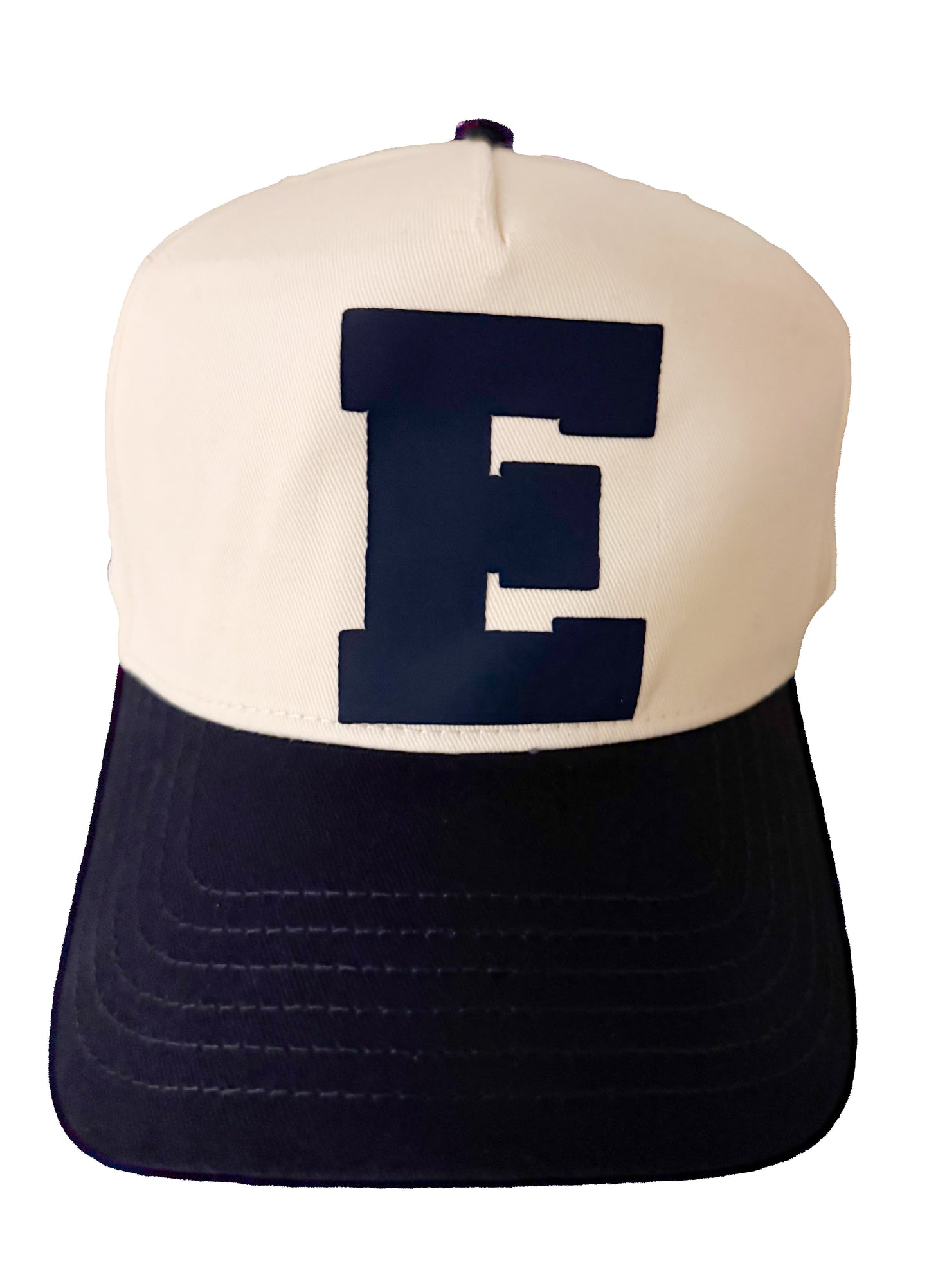 ESOKIO Big “E” Natural/ Navy SNAPBACK