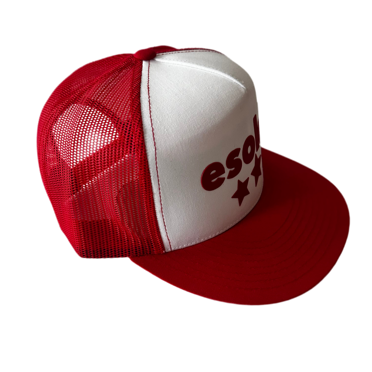 ESOKIO Red/ White Trucker SNAPBACK
